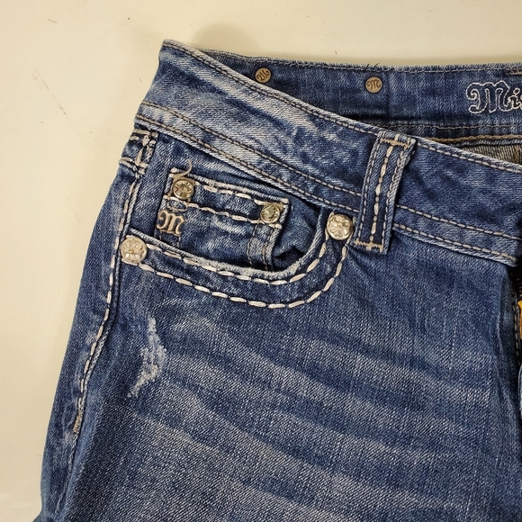 Miss me boot cut bling jeans size 28 - Picture 5 of 11
